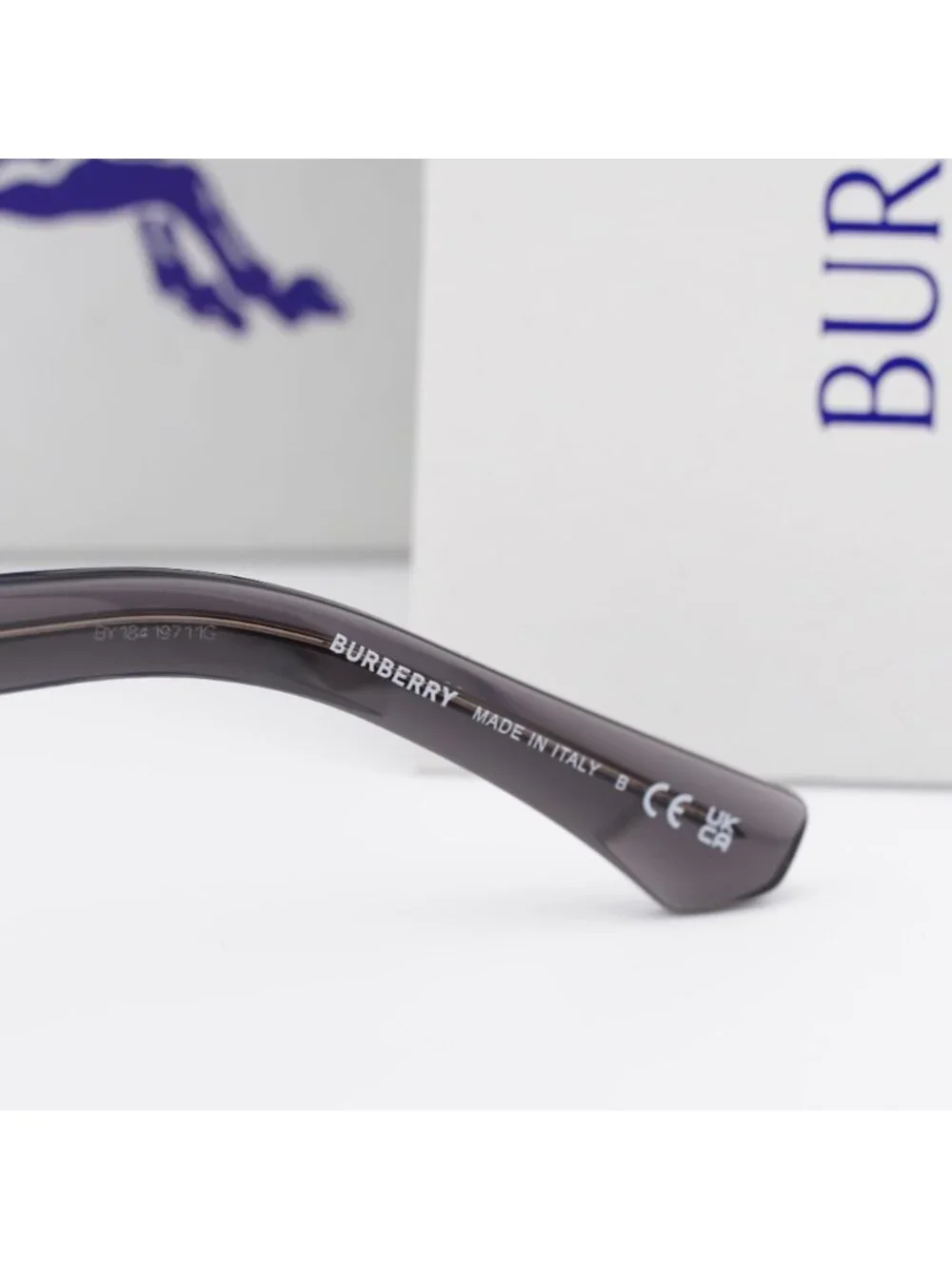 Burberry BE2421 4112 Round Eyeglasses 53mm - Grey